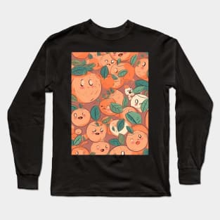 Surprised Peaches Long Sleeve T-Shirt